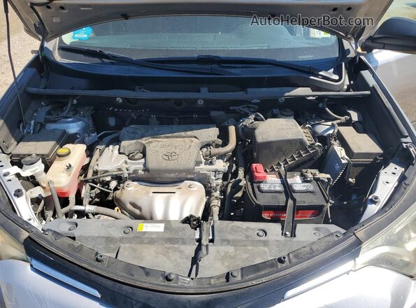 2T3ZFREV6HW369676 2017 TOYOTA RAV4 Серебряный Вид подкапотного пространства