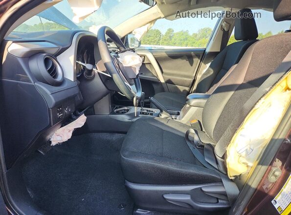 2T3ZFREV6HW372786 2017 TOYOTA RAV4 Burgundy Vista interior delantera