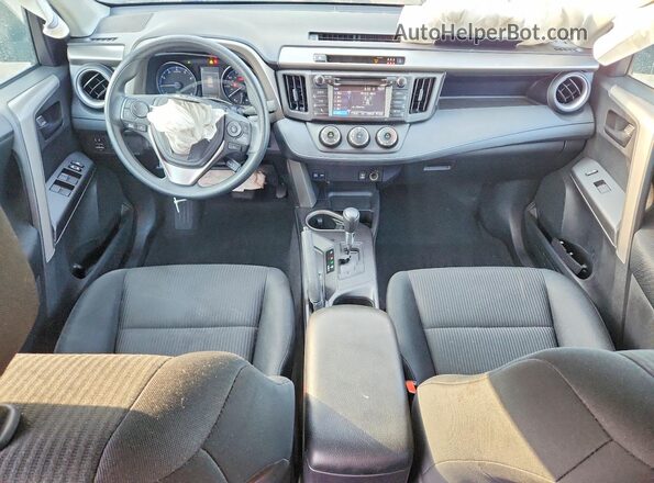 2T3ZFREV6HW372786 2017 TOYOTA RAV4 Burgundy Vista del salpicadero