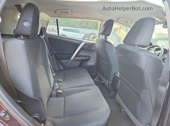 2T3ZFREV6HW372786 2017 TOYOTA RAV4 Burgundy Vista interior trasera