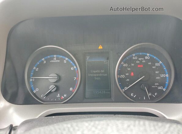2T3ZFREV6JW415920 2018 TOYOTA RAV4 Gray Widok zestawu wskaźników
