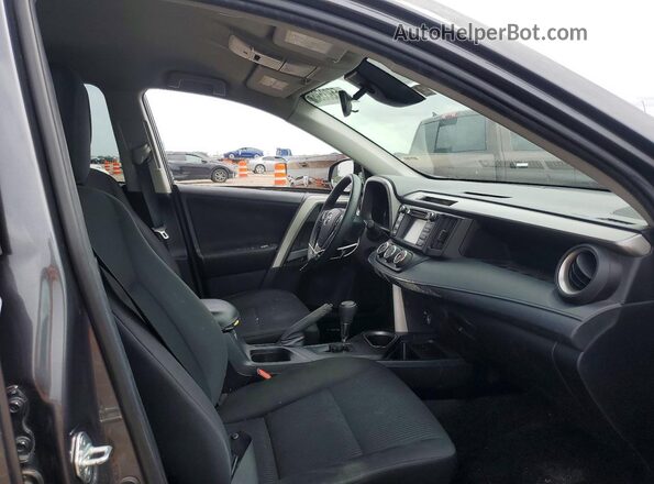 2T3ZFREV6JW415920 2018 TOYOTA RAV4 Gray Widok wnętrza z przodu