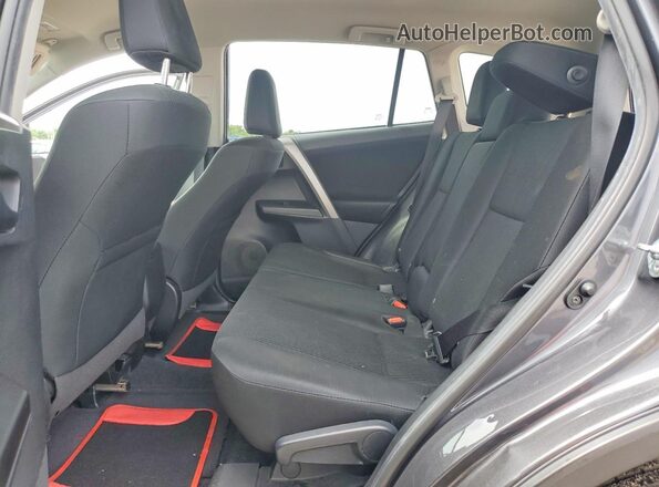 2T3ZFREV6JW415920 2018 TOYOTA RAV4 Gray Widok tylnych siedzeń
