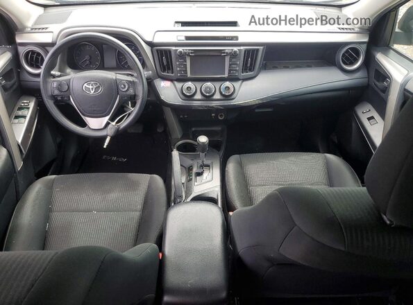 2T3ZFREV6JW415920 2018 TOYOTA RAV4 Gray Widok deski rozdzielczej