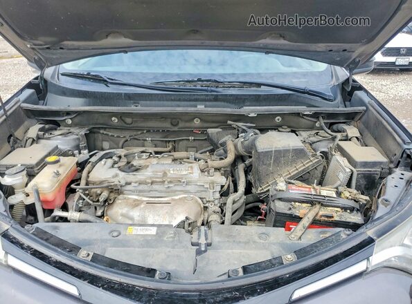 2T3ZFREV6JW415920 2018 TOYOTA RAV4 Gray Widok wnętrza z tyłu