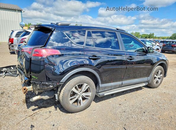 2T3ZFREV6JW507903 2018 TOYOTA RAV4 Black Հետևի աջ