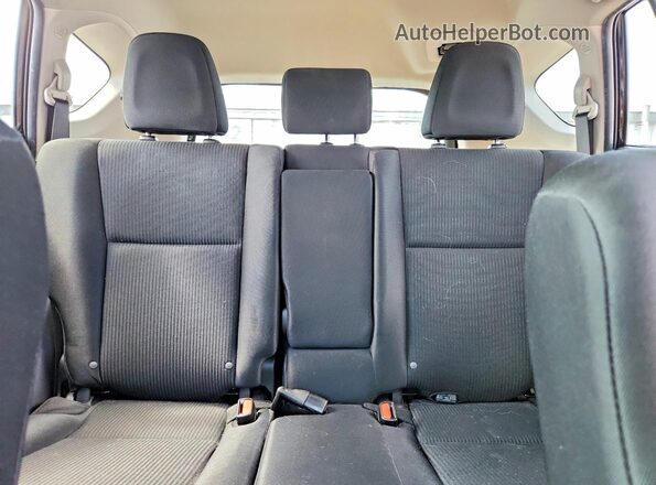 2T3ZFREV6JW507903 2018 TOYOTA RAV4 Black Հետևի նստատեղերի տեսք
