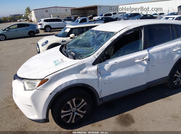 2T3ZFREV6JW511644 2018 TOYOTA RAV4 White Դիմացի տեսք