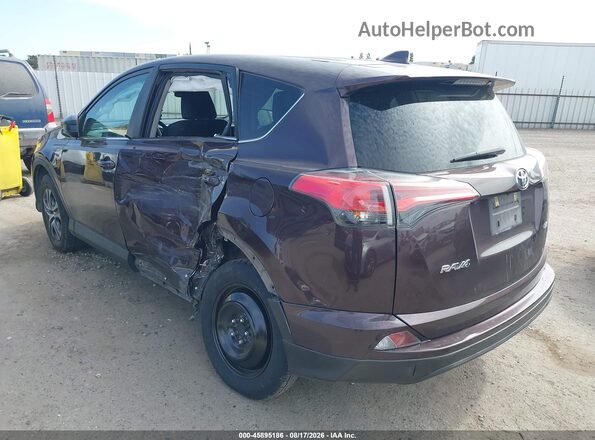2T3ZFREV6JW519422 2018 TOYOTA RAV4 Burgundy Задня ліва чверть