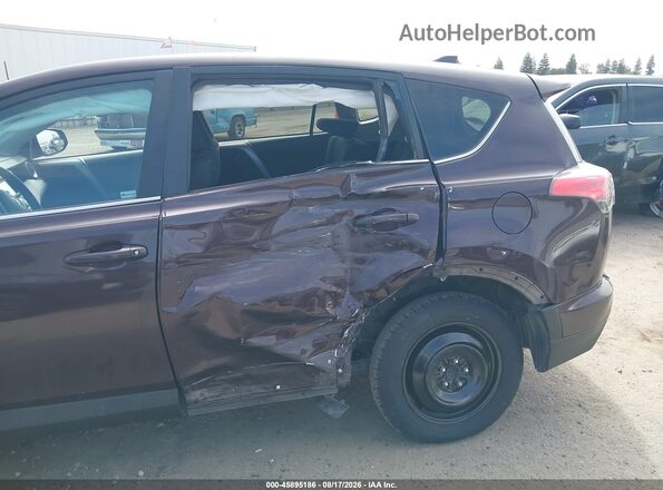 2T3ZFREV6JW519422 2018 TOYOTA RAV4 Burgundy Вид спереду