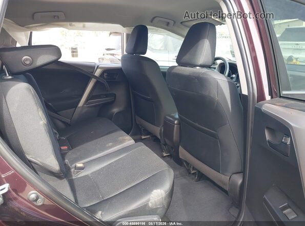 2T3ZFREV6JW519422 2018 TOYOTA RAV4 Burgundy Вид наклейки з VIN-кодом