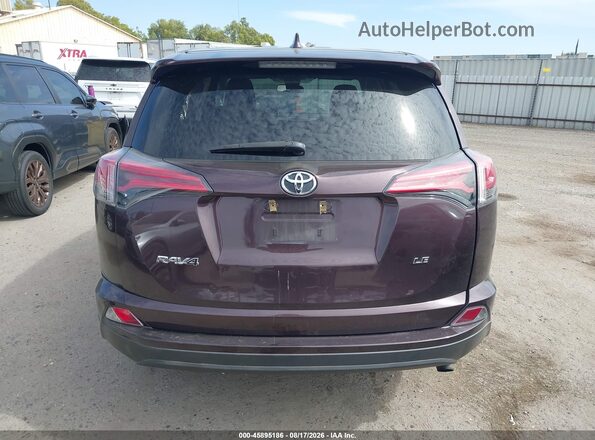 2T3ZFREV6JW519422 2018 TOYOTA RAV4 Burgundy 
