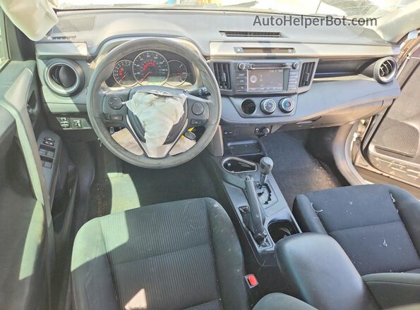 2T3ZFREV7GW262005 2016 TOYOTA RAV4 Silver Dashboard view
