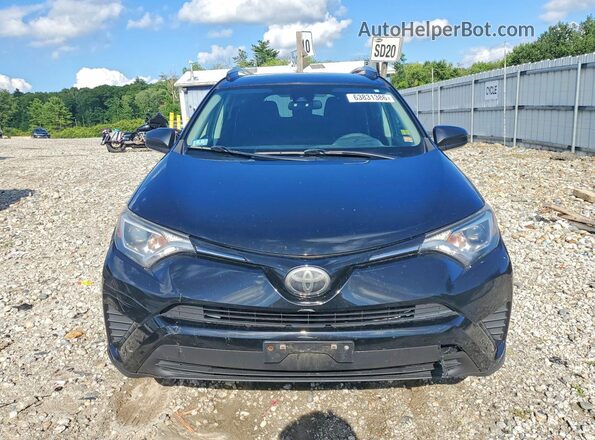 2T3ZFREV7HW344303 2017 TOYOTA RAV4 Black Вид спереду