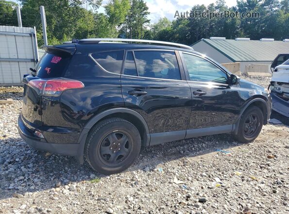 2T3ZFREV7HW344303 2017 TOYOTA RAV4 Black Задня права чверть