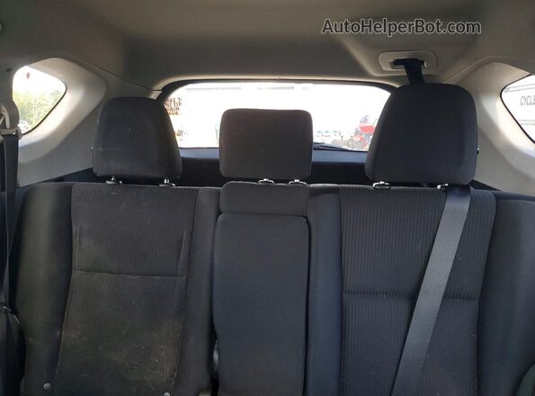 2T3ZFREV7HW344303 2017 TOYOTA RAV4 Black Вид задніх сидінь
