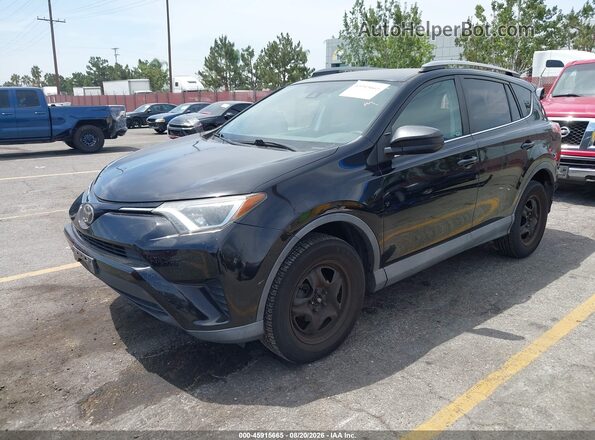 2T3ZFREV7JW420222 2018 TOYOTA RAV4 Черный Передняя левая четверть