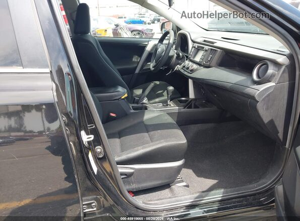 2T3ZFREV7JW420222 2018 TOYOTA RAV4 Черный Вид салона спереди