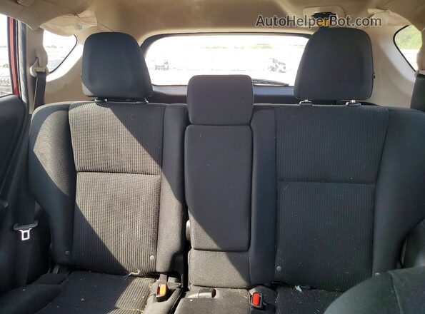 2T3ZFREV7JW424125 2018 TOYOTA RAV4 Red Հետևի նստատեղերի տեսք