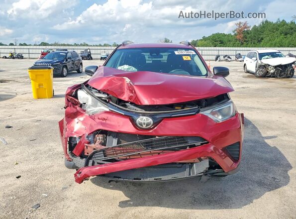 2T3ZFREV7JW424125 2018 TOYOTA RAV4 Red Դիմացի տեսք