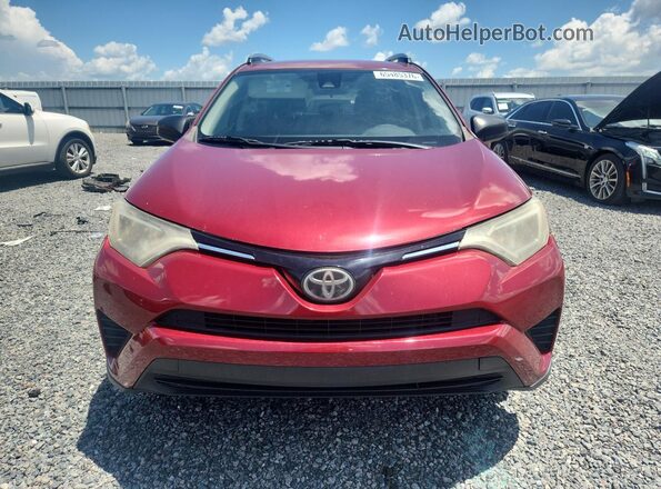 2T3ZFREV7JW448604 2018 TOYOTA RAV4 Red წინა ხედი