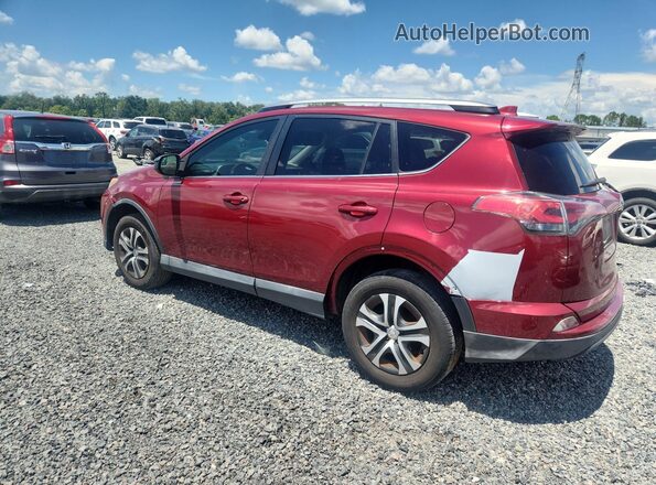 2T3ZFREV7JW448604 2018 TOYOTA RAV4 Red უკანა მარცხენა