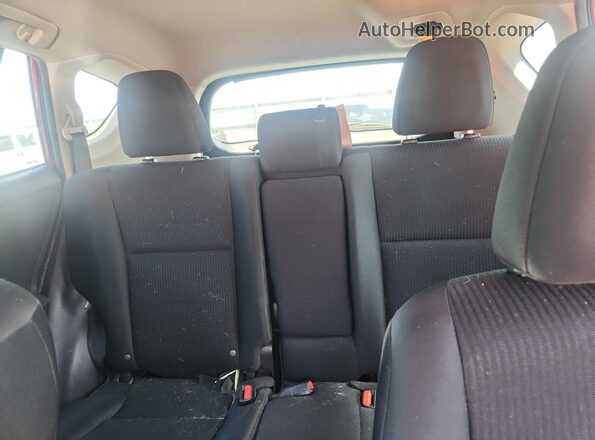 2T3ZFREV7JW448604 2018 TOYOTA RAV4 Red უკანა სავარძლების ხედი
