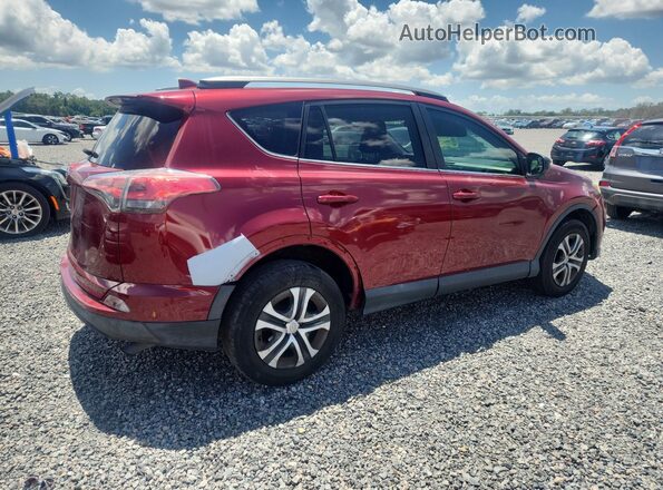 2T3ZFREV7JW448604 2018 TOYOTA RAV4 Red უკანა მარჯვენა