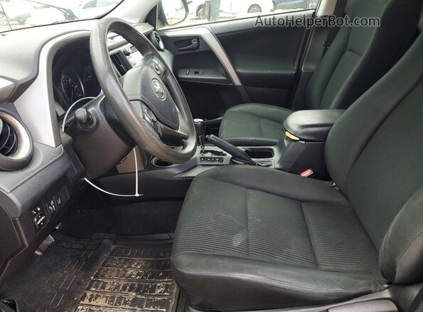 2T3ZFREV7JW464821 2018 TOYOTA RAV4 Black Вид салону спереду