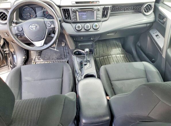 2T3ZFREV7JW464821 2018 TOYOTA RAV4 Black Вид панелі приладів