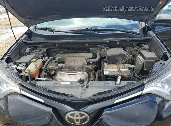2T3ZFREV7JW464821 2018 TOYOTA RAV4 Black Вид підкапотного простору