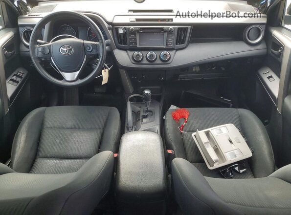 2T3ZFREV7JW497236 2018 TOYOTA RAV4 Black Vista del salpicadero