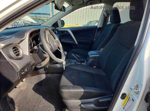 2T3ZFREV8GW241468 2016 TOYOTA RAV4 White Vista interior delantera