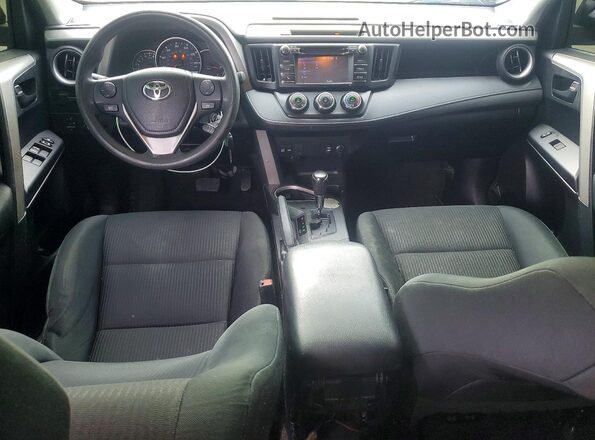 2T3ZFREV8GW256939 2016 TOYOTA RAV4 Gray Dashboard view