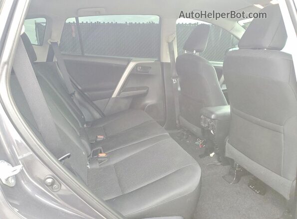 2T3ZFREV8GW256939 2016 TOYOTA RAV4 Gray Rear interior view