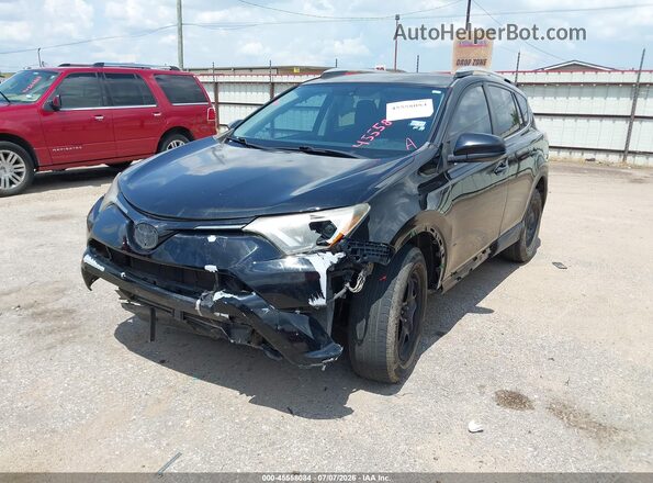 2T3ZFREV8GW280366 2016 TOYOTA RAV4 Black წინა მარცხენა ხედი სამი მეოთხედიდან