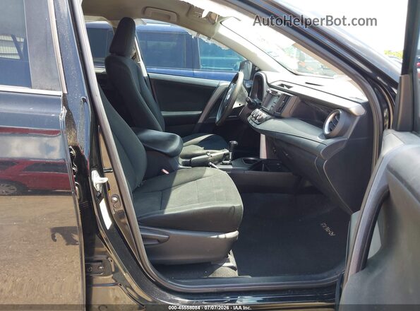 2T3ZFREV8GW280366 2016 TOYOTA RAV4 Black წინა სალონის ხედი