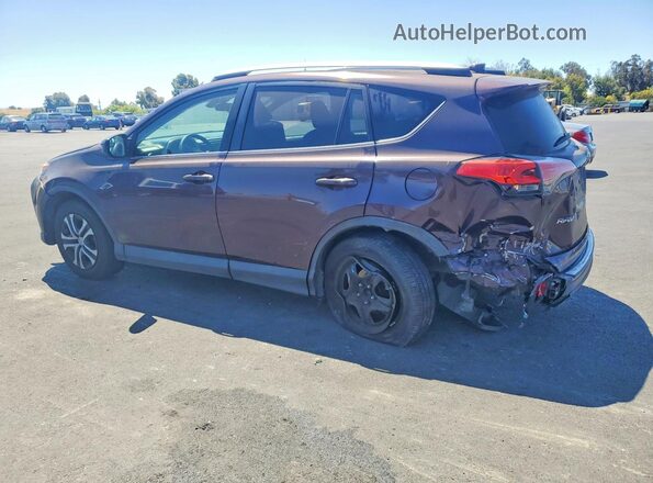 2T3ZFREV8HW373034 2017 TOYOTA RAV4 Purple Задня ліва чверть