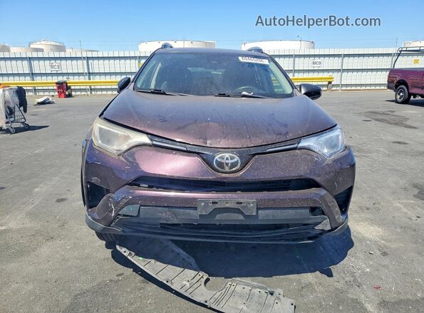 2T3ZFREV8HW373034 2017 TOYOTA RAV4 Purple Вид спереду