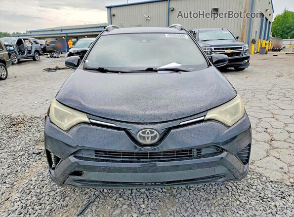 2T3ZFREV8JW446327 2018 TOYOTA RAV4 Черный Вид спереди