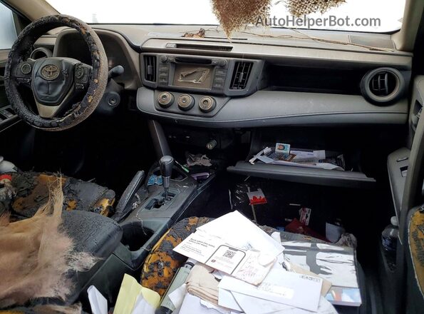 2T3ZFREV8JW446327 2018 TOYOTA RAV4 Черный Вид панели приборов