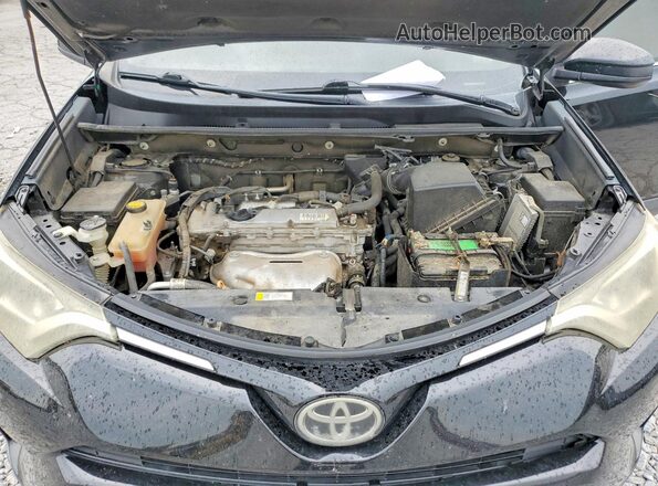 2T3ZFREV8JW446327 2018 TOYOTA RAV4 Черный Вид подкапотного пространства