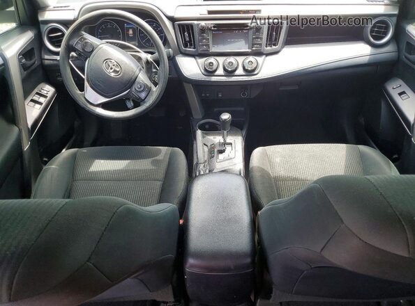 2T3ZFREV8JW485595 2018 TOYOTA RAV4 White წინა პანელის ხედი