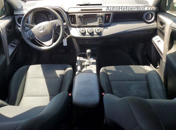 2T3ZFREV8JW507031 2018 TOYOTA RAV4 Black წინა პანელის ხედი