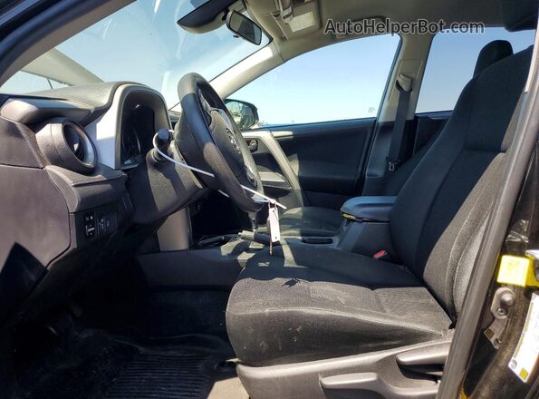2T3ZFREV8JW507031 2018 TOYOTA RAV4 Black წინა სალონის ხედი