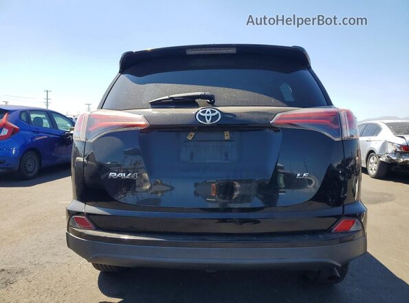 2T3ZFREV8JW507031 2018 TOYOTA RAV4 Black უკანა ხედი