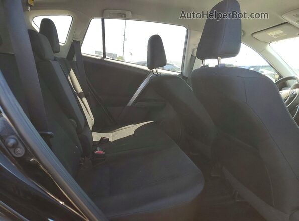 2T3ZFREV8JW507031 2018 TOYOTA RAV4 Black უკანა სავარძლების ხედი