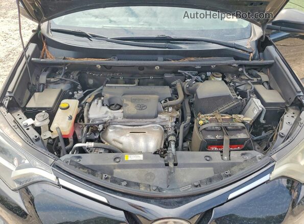2T3ZFREV9HW330595 2017 TOYOTA RAV4 Black Вид підкапотного простору