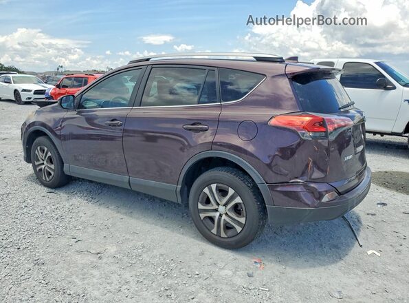 2T3ZFREV9HW364844 2017 TOYOTA RAV4 Purple Задня ліва чверть