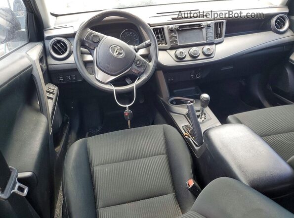 2T3ZFREV9HW364844 2017 TOYOTA RAV4 Purple Вид панелі приладів